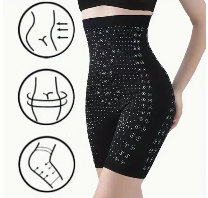 Women's Graphene High Waist Flat Angle Corset Pants - UrbanZora.com