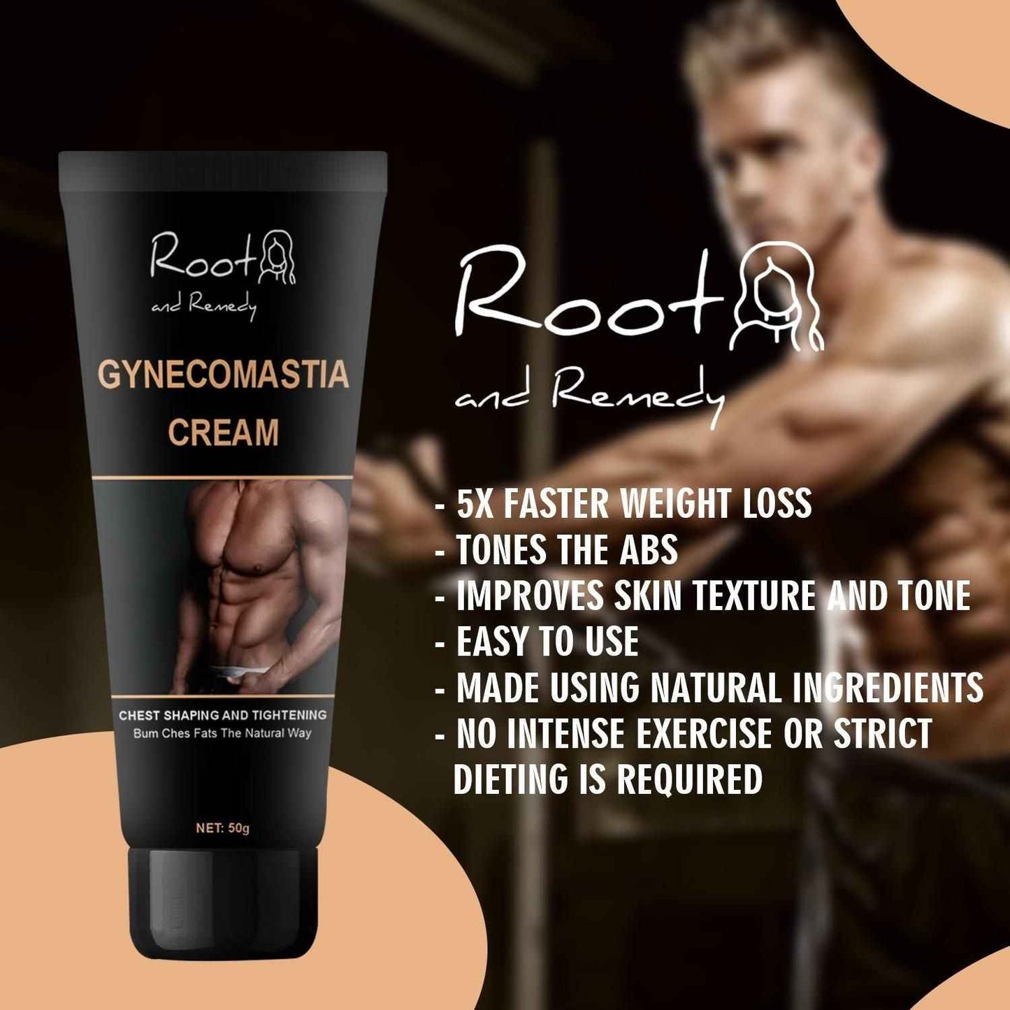 Gynecomastia Cream 100g Pack of 2