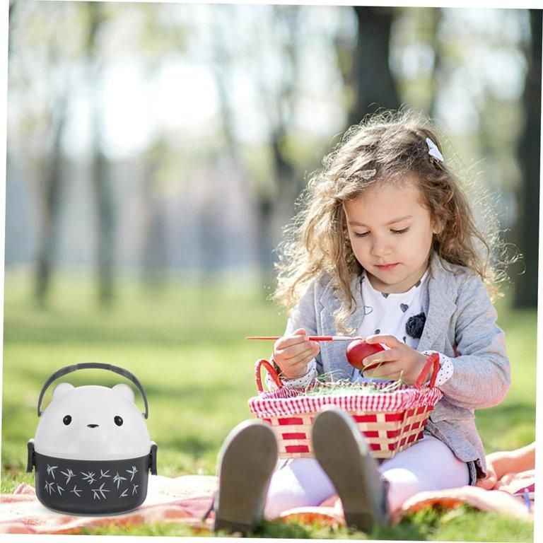 Cute Teddy Cartoon Tiffin Box