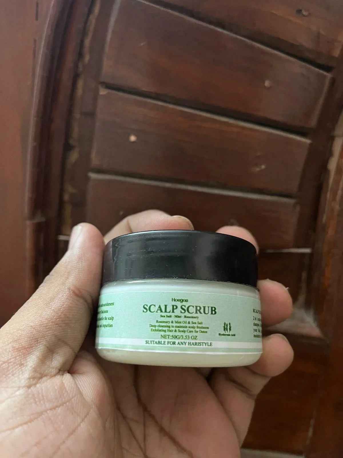 Rosemary Mint Scalp Detox Scrub – Deep Cleansing & Revitalizing Treatment (30ml)