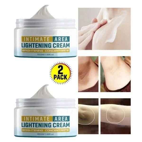 Body Whitening Cream Intimate Area Pink Essence Underarm Knee Butt Dullness Brighten Improve Lip Moisturizer Facial Body Care 100gm (pack of 2)