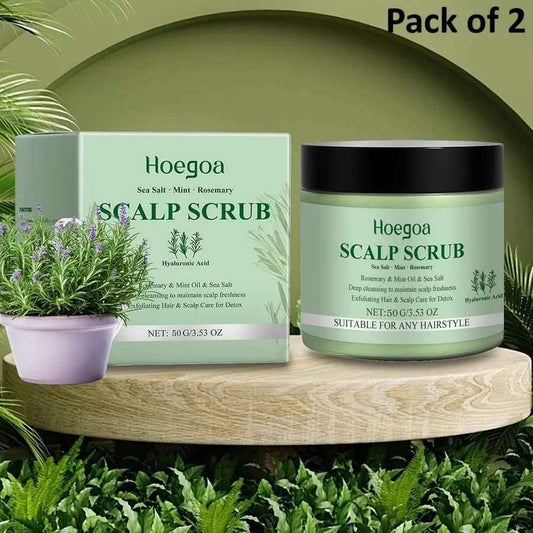 Rosemary Mint Scalp Detox Scrub – Deep Cleansing & Revitalizing Treatment (30ml)