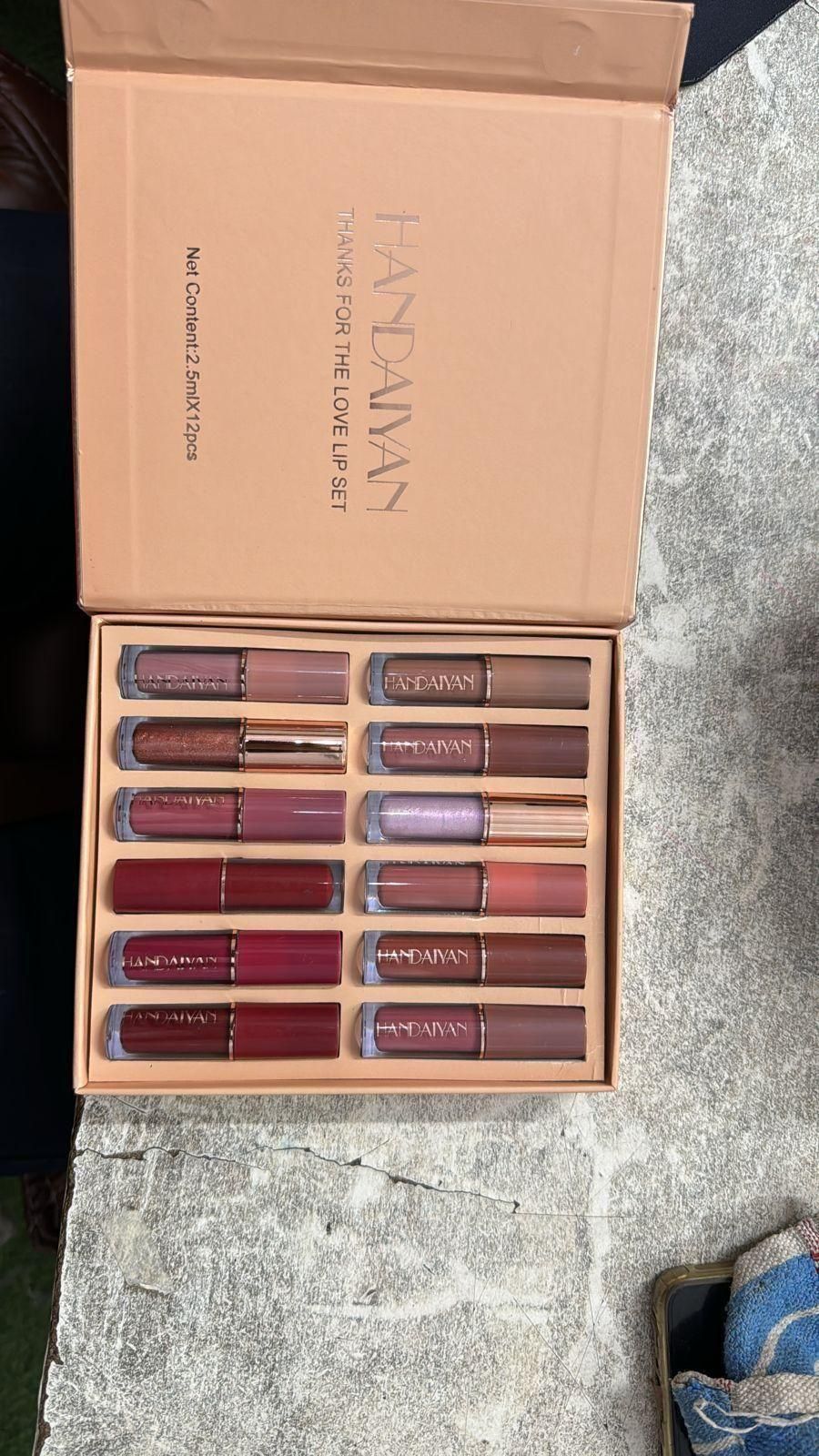 Velvet Matte Liquid Lipstick Set 12Pcs - UrbanZora.com