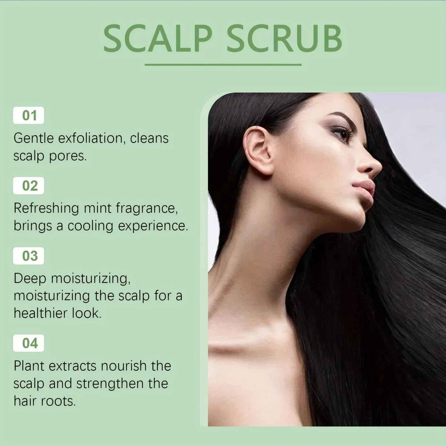 Rosemary Mint Scalp Detox Scrub – Deep Cleansing & Revitalizing Treatment (30ml)