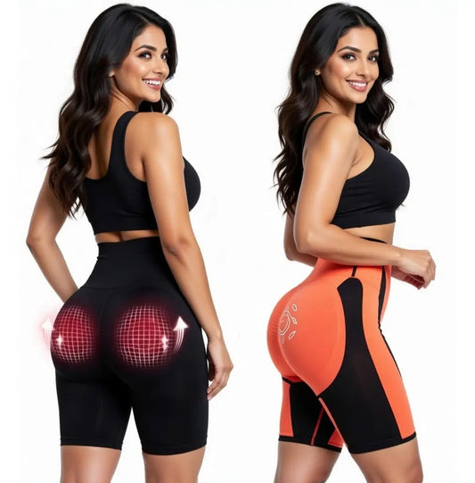 Belly-control butt-lifting body-shaping pants