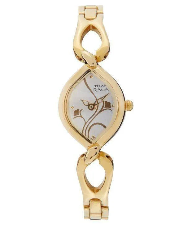 Titan Analog Silver Dial Women's Watch - UrbanZora.com