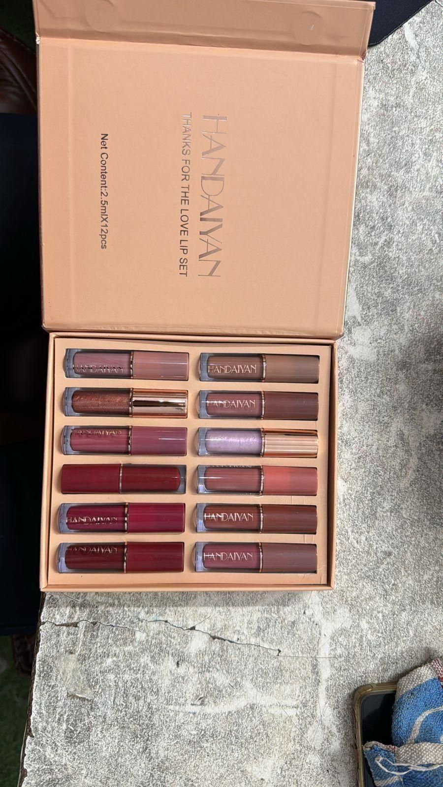 Velvet Matte Liquid Lipstick Set 12Pcs - UrbanZora.com