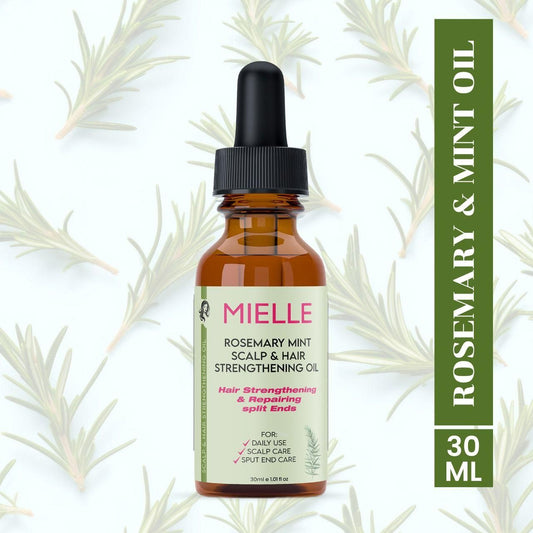 Rosemary Mint Scalp & Hair Strengthening Oil – 30ml-Pack of 2