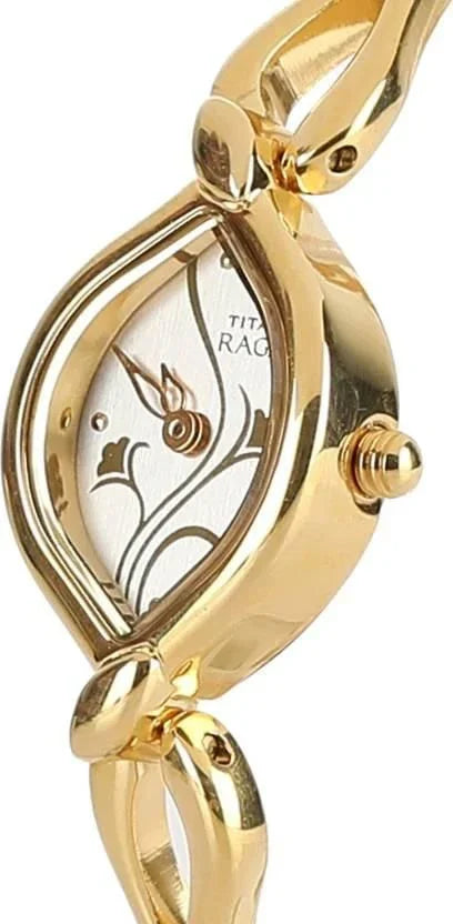 Titan Analog Silver Dial Women's Watch - UrbanZora.com