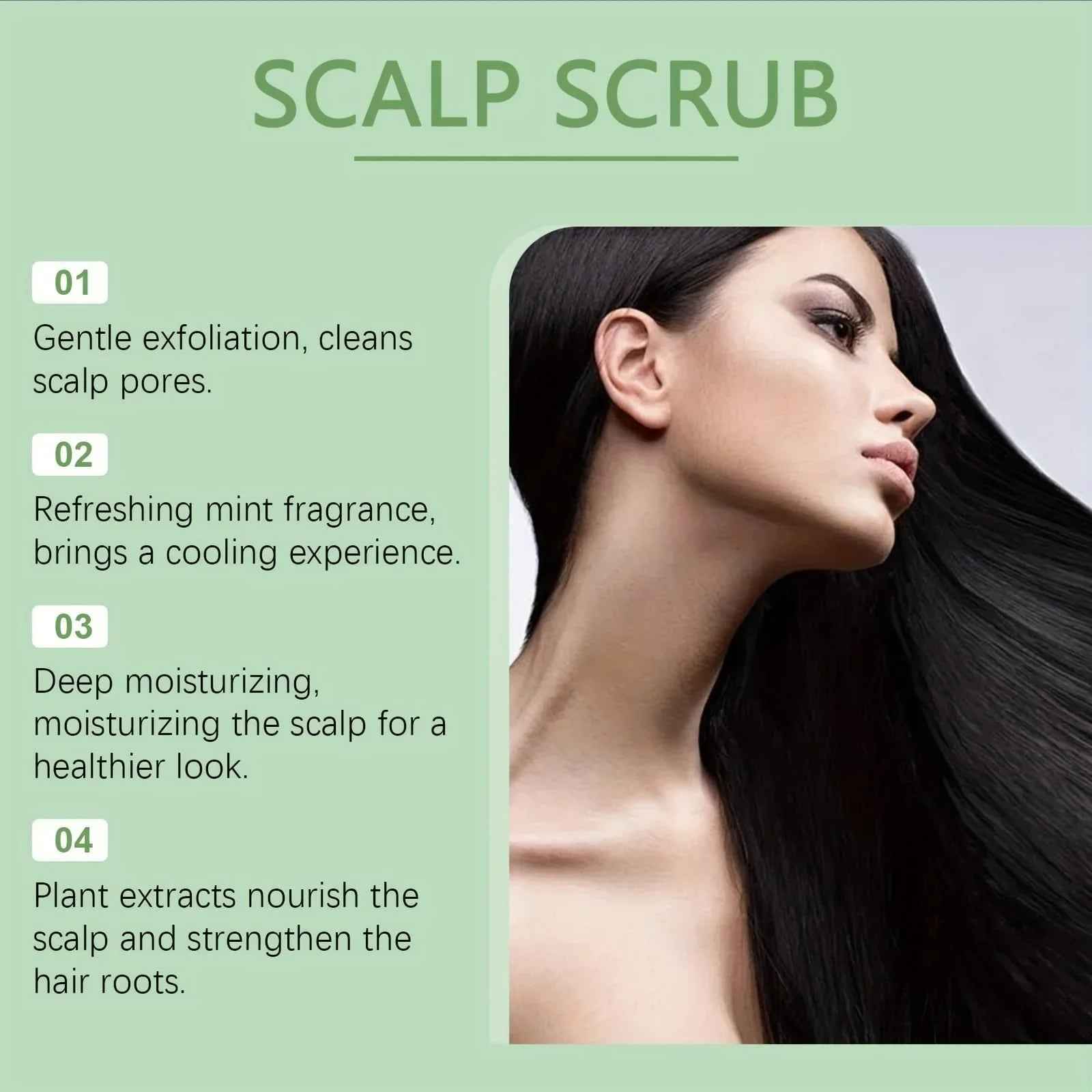 Rosemary Mint Scalp Detox Scrub – Deep Cleansing & Revitalizing Treatment (30ml)