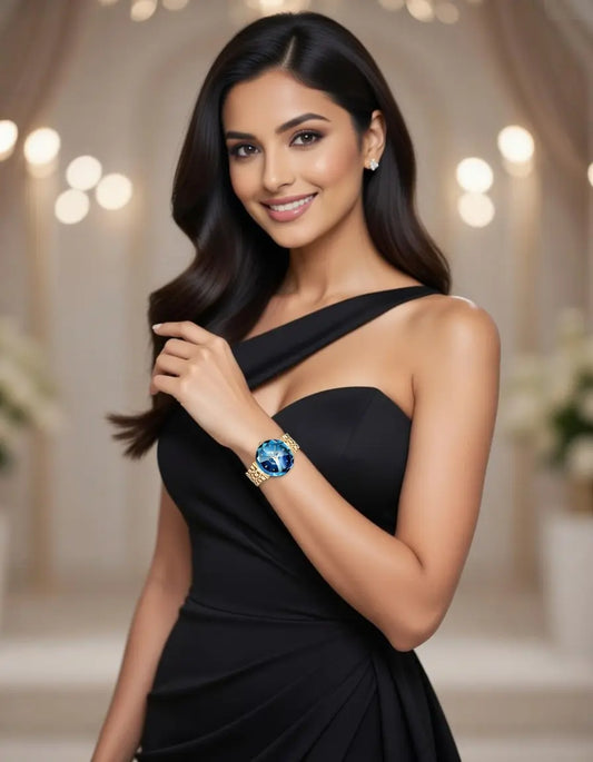 Women's Beautiful Diamond Shape Watch