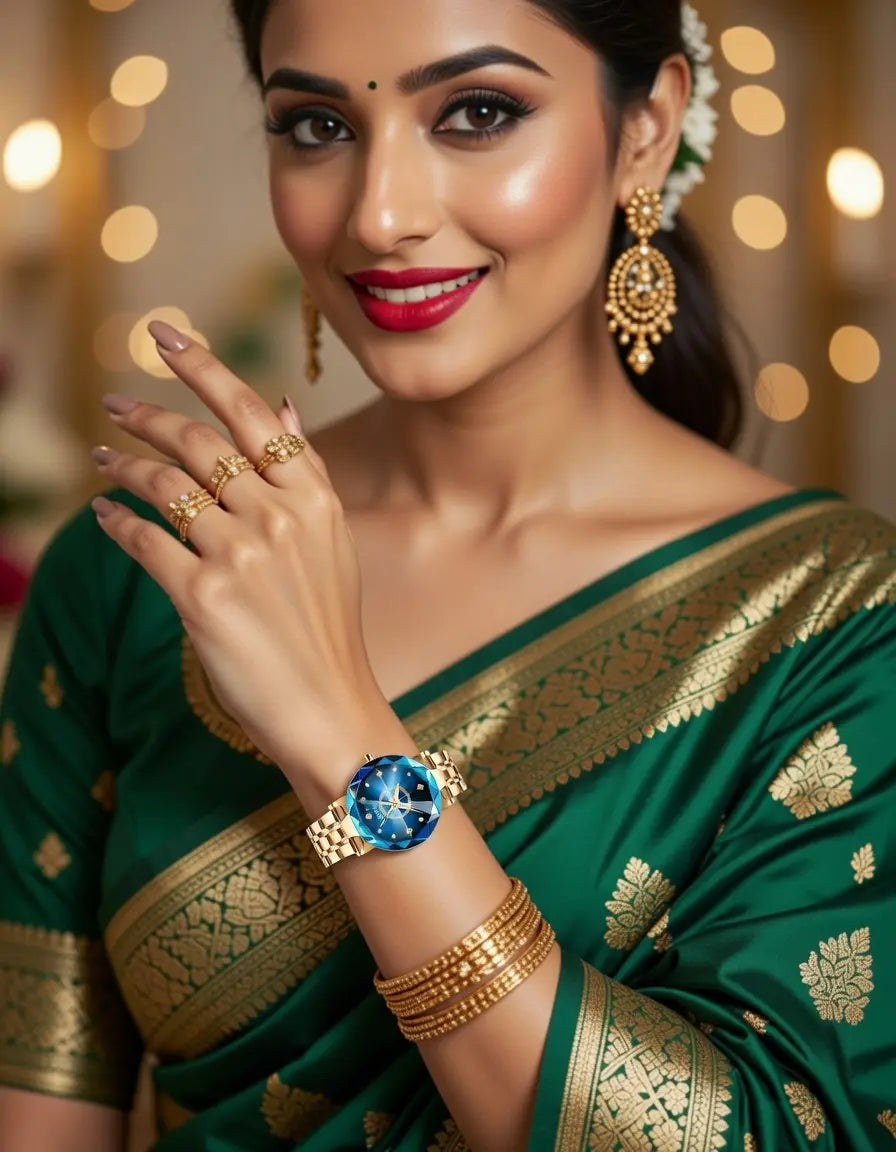 Women's Beautiful Diamond Shape Watch